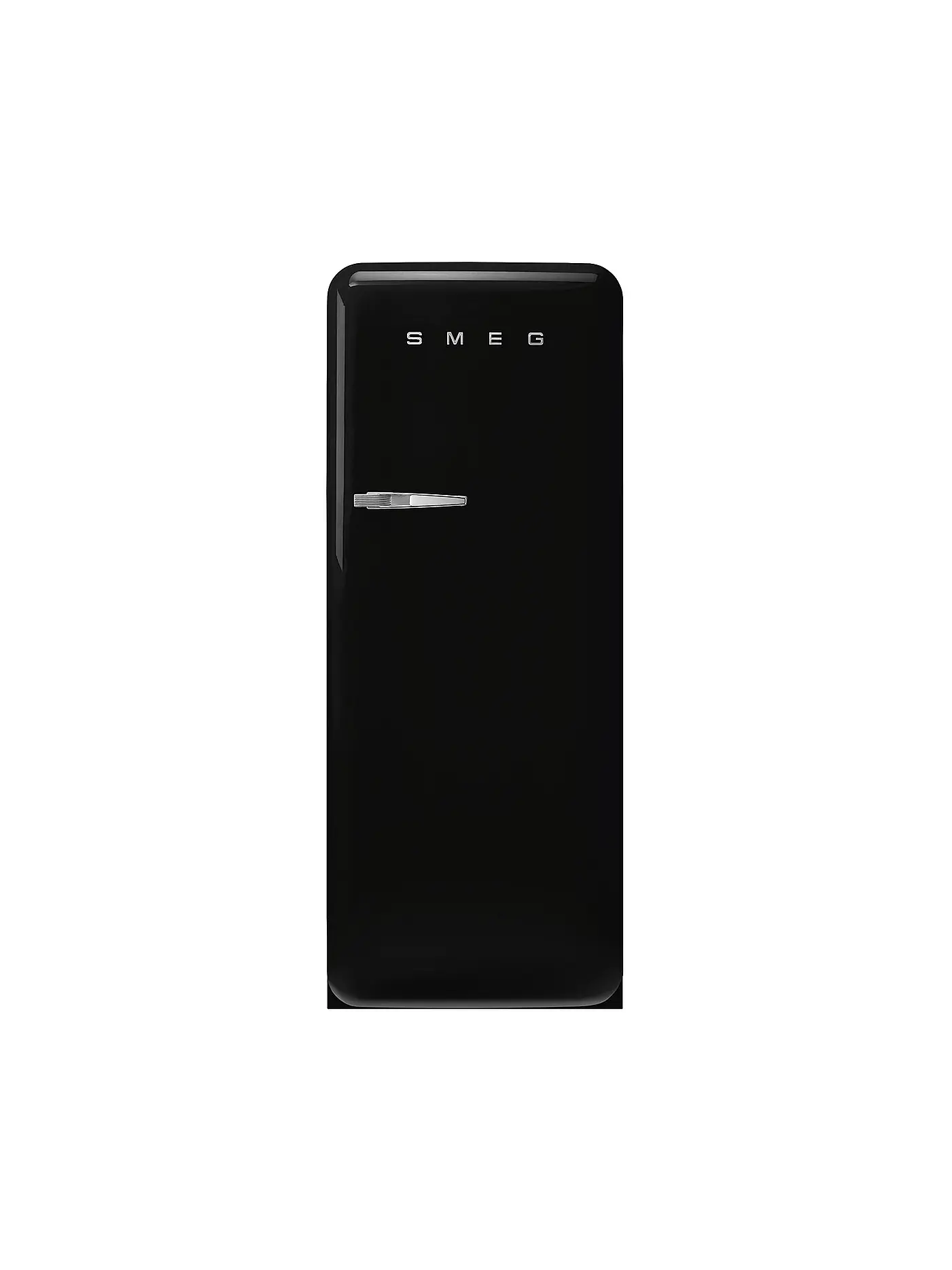 SMEG | Kühlschrank mit Gefrierfach 50s Retro Style Creme FAB28RCR5 | schwarz